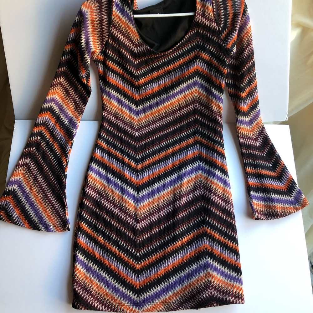 Disco style fitted dress